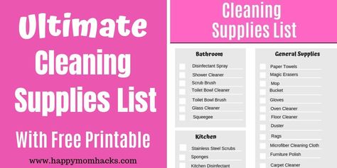 Tips and Tricks Archives | Happy Mom Hacks Dollar Tree Cleaning Supplies, Dollar Tree Cleaning, Best Cleaning Supplies, Washing Machine Smell, Storing Cleaning Supplies, Free Printable Cleaning, Diy Pantry Organization, Cleaning Supplies List, Getting Organized At Home