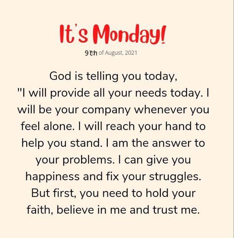 Keeping The Faith, Week Blessings, It's Monday, Trust You, Morning Blessings, Verses Quotes, Thank You Lord, Keep The Faith, Bible Verses Quotes Inspirational