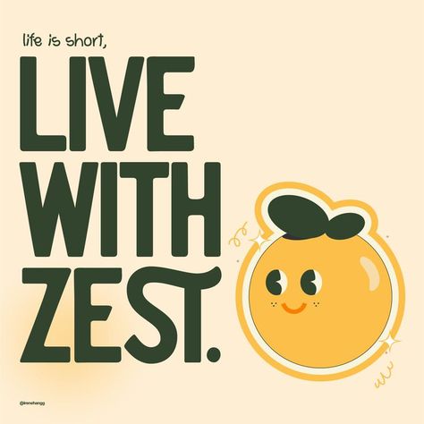 Zest For Life, Shirt Business, Lemonade Stand, Flat Illustration, Lemon Zest, Life Is Short, Live Life, Proverbs, For Life