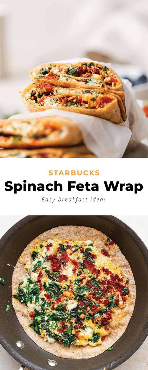 Spinach Feta Cheese Wrap Starbucks, Copycat Spinach Feta Wrap Starbucks, Recipes With Spinach Vegetarian, Spinach Feta Sandwich, Healthy Dinners With Spinach, Spinach Wrap Starbucks, Egg Spinach And Feta Breakfast Wrap, Recipes To Make With Spinach, Copycat Spinach Feta Wrap