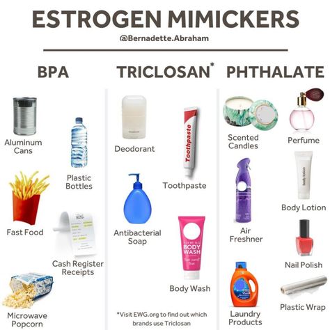 Estrogen Mimickers - Bernadette Blog Popcorn Brands, Body Firming, Endocrine Disruptors, Healthy Hormones, Instagram Ladies, Estrogen Dominance, Antibacterial Soap, Eating Organic, Hormone Health