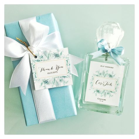 Personalized Wedding Favors by BC Fragrance Perfume Giveaways Ideas, Perfume Souvenir, Small Perfume, Decant Perfume, Wedding Perfume, Debut Ideas, Perfume Sample, 50th Bday, Wedding Gifts Packaging