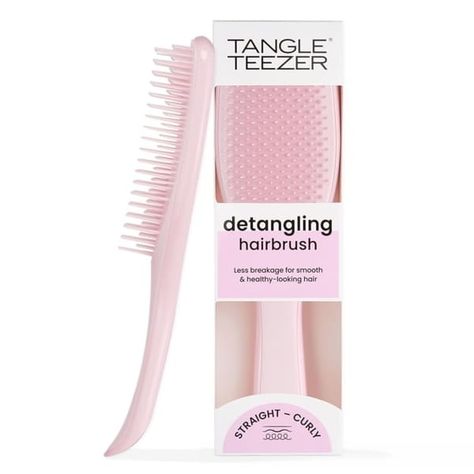 Tangle Teezer Ultimate Detangler Hairbrush Tangle Teezer Aesthetic, Hairbrush Aesthetic, Cute Hairbrush, Beauty Stocking Stuffers, Bathroom Stuff, Stocking Stuffer Ideas, December Christmas, Stocking Stuffers For Women, Tangle Teezer