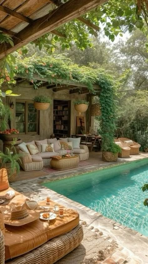 (2) Image tagged with home decor, interior design, interiors – @roccio2 on Tumblr French Designs, Elegant Garden, Dream Life House, Garden Cafe, Dream House Interior, Dream House Plans, Pretty House, Dream House Decor, Pool Houses