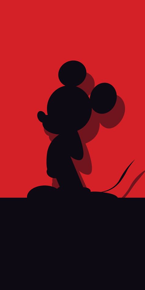 Mickey Mouse Black, Mouse Wallpaper, Red And Black Wallpaper, Wall Street Art, Oneplus Wallpapers, Mickey Mouse Art, Iphone Lockscreen Wallpaper, Disney Phone Wallpaper, Mickey Mouse Wallpaper