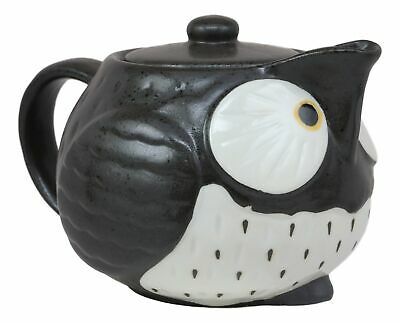 Skull Teapot, Spider Teapot, Octopus Teapot, Ceramic Teapot Set, Raw Cocoa Butter, Turtle Teapot, Owl Teapot, Spotted Owl, Black Owl