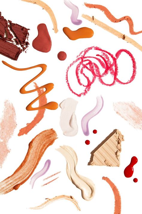 Makeup Graphics, Makeup Flatlay Aesthetic, Benefit Cosmetics Aesthetic, Cosmetics Photography Creative, Aesthetic Cosmetics, Makeup Products Photography, Lipgloss Swatches, Makeup Logo, Lip Wallpaper