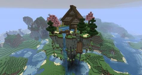 Awesome Minecraft Houses, Minecraft Elevator, Amazing Minecraft Houses, Garden Minecraft, Zen House, Japanese Zen Garden, Cool Minecraft Houses, Minecraft Construction, Amazing Minecraft