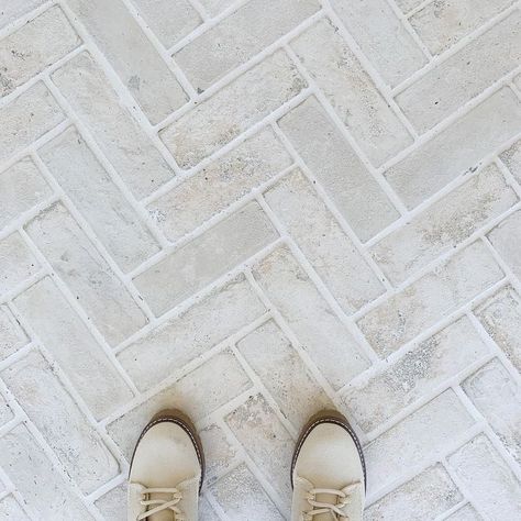 Laundry Mudroom Flooring, Herringbone Brick Bathroom Floor, Gray Brick Floor Tile, Mudroom Laundry Room Tile Floor, Arto Brick Floor, Herringbone Stone Flooring, Entryway Brick Floor, Farmhouse Mudroom Tile Floor, Classic Laundry Room Floor Tile