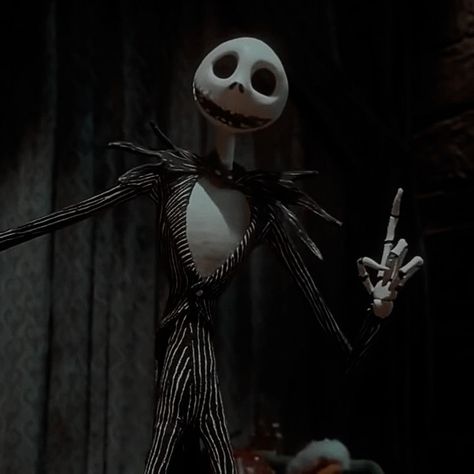 Jack From The Nightmare Before Christmas, Halloween Characters Movie, Nightmare Before Christmas Homescreen, The Nightmare Before Christmas Pfp, Hear Me Out Characters, Nightmare Before Christmas Aesthetic, Jack From Nightmare Before Christmas, Jack The Nightmare Before Christmas, Jack Tim Burton