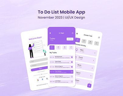 Check out new work on my @Behance profile: "To-Do List App UI Design | UI/UX | App Design" http://be.net/gallery/183407057/To-Do-List-App-UI-Design-UIUX-App-Design To Do List App Design, To Do List App, Todo List App, List Ui, To Do App, Food Work, Ux App Design, Ui Ux App, Android Studio