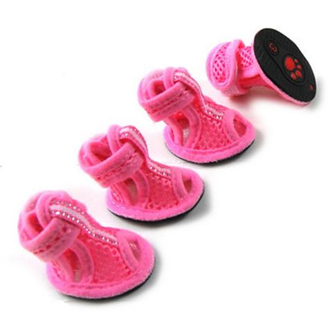 SELMAI Leisure Breathable Mesh Dog Shoes Non Slip Shoe Pet Sandals Cool Summer,for Small Dog Cat Puppy -- Read more reviews of the product by visiting the link on the image. (This is an affiliate link) #catapparels Paw Protector, Cat Shoes, Dog Boots, Puppy Paws, Dog Diapers, Dog Shoes, Mesh Shoes, Cool Summer, Cute Sandals