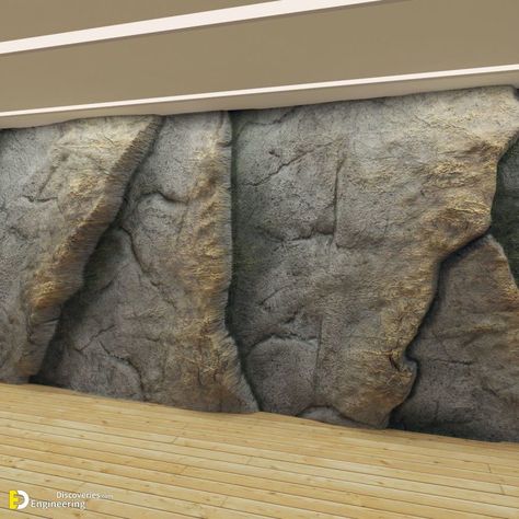 How To Make Artificial Rocks For Wall Stone Material Texture, Artificial Stone Wall, Environment References, Snake Enclosure, Rock Panel, Artificial Rocks, Portal Design, Faux Stone Panels, Stone Decoration