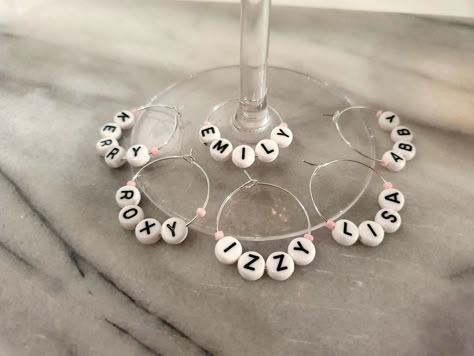 Personalised Prosecco Wine Glass Charm white Wedding Favours, Hen Party, Hen Do, Parties - Etsy, #tshirts #tshirt #fashion #tshirtdesign Summer Bachelorette, Prosecco Wine, Fest Temaer, Wine Glass Charm, Bachelorette Party Planning, Bridal Bachelorette Party, Hen Night, Bach Party, Hen Do