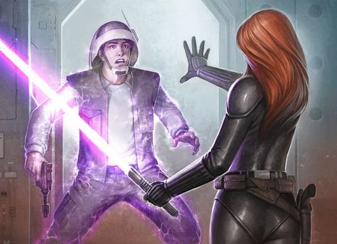 Force Powers, Jedi Code, Star Wars Legends, Thrawn Trilogy, Grey Jedi, Mara Jade, Star Wars Sith, Star Wars Characters Pictures, Star Wars Concept Art