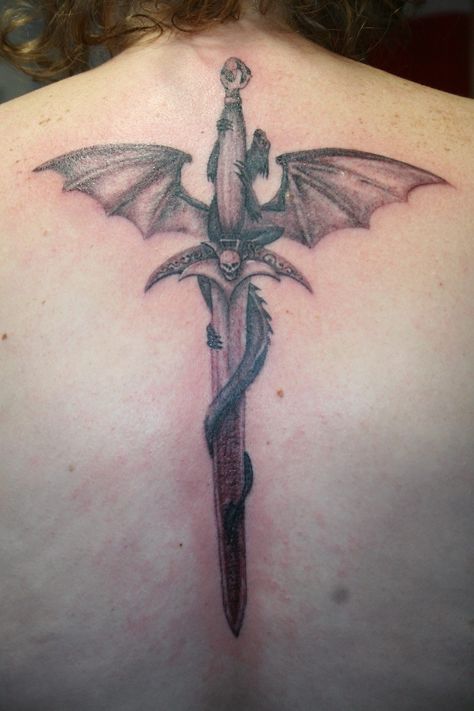 Dragon Tattoo Designs With Swords, Spine Tats, Band Tattoos For Men, Dragon Tattoo Meaning, Dragon Tattoo Ideas, Flower Spine Tattoos, Red Dragon Tattoo, Spine Tattoo Ideas, Small Dragon Tattoos