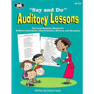 Super Duper® Say and Do® Auditory Lessons Book; Grades PreK-5 Auditory Processing Activities, Auditory Processing Disorder, Deaf Education, Auditory Processing, Processing Disorder, Speech Language Pathology, Listening Skills, Language Activities, Super Duper