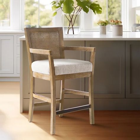 My Favorites Lists | Wayfair Transitional Counter Stools, Wood Counter Stools, Kick Plate, Rattan Dining Chairs, Arm Design, Counter Chairs, Wood Counter, Madison Park, Counter Height Stools