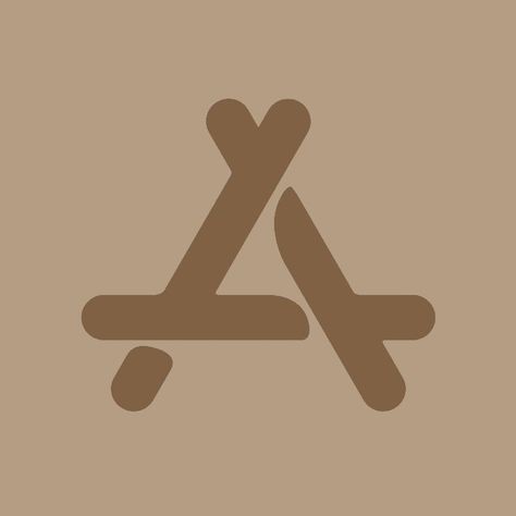 Brown Cream Aesthetic App Icons, Ios Brown Aesthetic, Neutral App Icons Aesthetic Brown, Ios 16 Icons Aesthetic, Brown App Covers, Brown App Store Icon, Brown Widget, Brown App Icons, Apps Logo