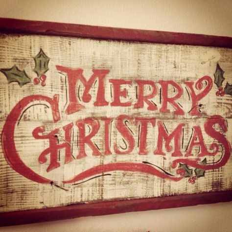 Merry Christmas Signs, Vintage Merry Christmas, Merry Christmas Images, Merry Christmas Sign, Christmas Signs Wood, Navidad Diy, Holiday Signs, Primitive Christmas, Christmas Sign