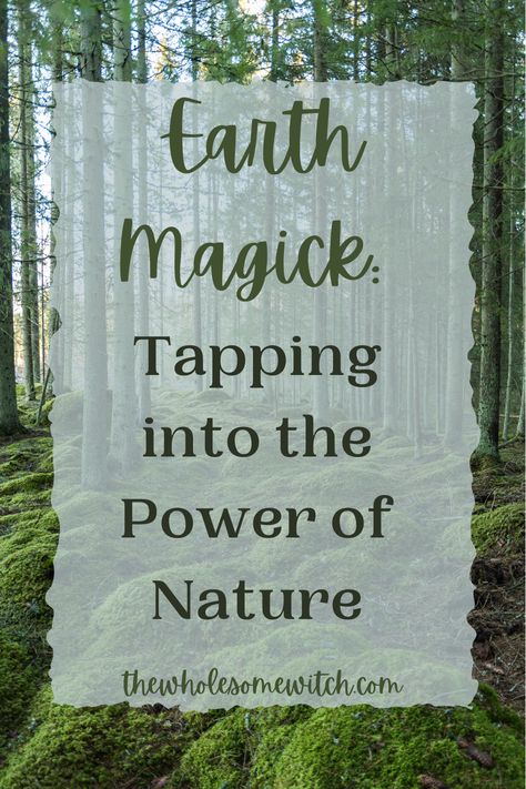 Learn ways and correspondences to connect with the earth element in your daily life and magickal practice. Click through for plants, gemstones, direction, key words, ritual types, and more. #earthelement #earthmagick #witchcraft #naturalmagick #fourelements Working With The Elements, Earth Energy, Nature Witchcraft, Earth Ritual, Connecting With The Earth, Earth Witchcraft, Connect With Nature, Ways To Connect With Nature, Earth Magic Spells Witchcraft