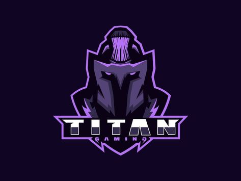 Titans Logo Design, Cricket Logo Design, Gaming Mascot Logo, Titans Logo, Titan Logo, Cricket Logo, Logo Illustration Design, Gaming Logo, Company Logo Design