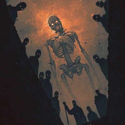 Boris Groh, Art Sinistre, Kartu Tarot, Arte Peculiar, Art Noir, Skeleton Art, A Group Of People, Dark Art Illustrations, Creepy Art