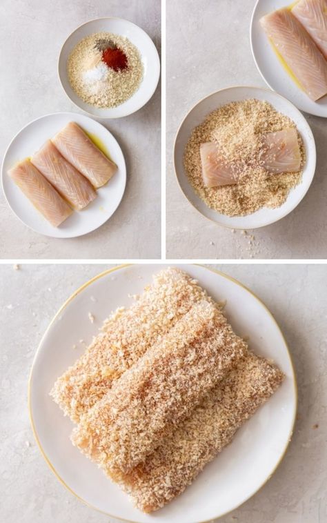 How to Make Air Fryer Mahi Mahi with pank breadcrumbs for a crispy breading and flaky inside. This recipe includes how to cook fresh mahi mahi fillets and how to cook them from frozen! Air Fryer Mahi Mahi From Frozen, Breaded Mahi Mahi Recipes, Air Fry Fish Recipe, Air Fryer Mahi Mahi, Cooking Mahi Mahi, Mahi Mahi Recipes, Air Fryer Fish Recipes, Deep Fried Fish, Fry Fish