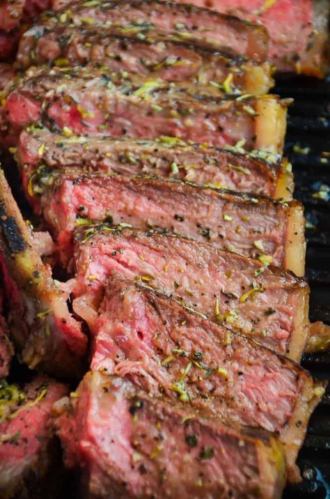 Porterhouse Steak, The Finger Lakes, Garlic Butter Sauce, Finger Lakes, Cast Iron Skillet, Butter Sauce, Iron Skillet, Garlic Butter, The Grill