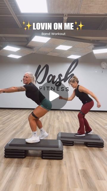 Ashley Beito | DASH Fitness on Instagram: "✨LOVIN ON ME✨ Band/Step Workout  Me and mama DASH are back with a new favorite! I mean, I think they’re all our favorites…🥴🤣  The GLUTE + QUAD burn on this one is INTENSE 🥵  Bands: @hopefitnessgear (code: ASHLEY20) Steps: STEP Brand  Tops: @buckedup (code: SWEAT20) My bottoms: @lululemon  Moms bottoms: @buckedup   HAPPY FREAKIN MONDAY!❤️❤️ Sending you positive vibes for a GREAT WEEK!  . . . . . . . #stepaerobics #cardioworkout #challenges #bandworkouts #bandworkoutsforbutt #bootybandworkout #bootygains🍑 #legworkout #legs #legday #intense #fitnessinfluencer #fitnessinstructor #influencer #creator #creatorgrams #contentcreator" Stepper Exercises, Step Aerobics, Step Workout, Leg And Glute Workout, Weight Workout, Workout Moves, Weight Workout Plan, Fitness Instructor, Great Week