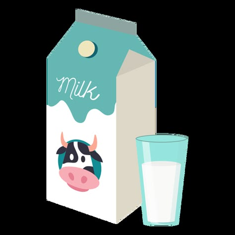 Milk Cow Illustration, Milk Illustration, Milk Png, Cow Illustration, Hotel Exterior, Milk Box, Glass Box, Fruit Illustration, Motion Design Animation