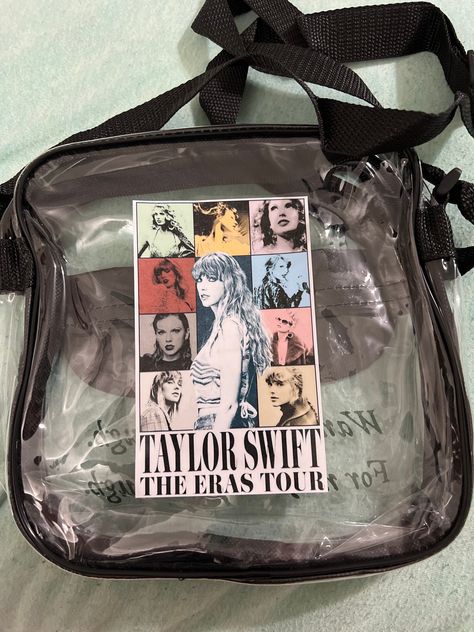 Taylor Swift: The Eras Tour- DIY Bag Plan! – “Stay afraid, but do it anyway. What’s important is the action. You don’t have to wait to be confident. Just do it and eventually the confidence will follow.” Taylor Swift Concert Bag, Taylor Swift Concert Must Haves, Taylor Swift Clear Bag, Eras Tour Clear Bag, Eras Tour Diy, Eras Tour Bag, Taylor Fits, Taylor Swift Shoes, Gift Bag Ideas