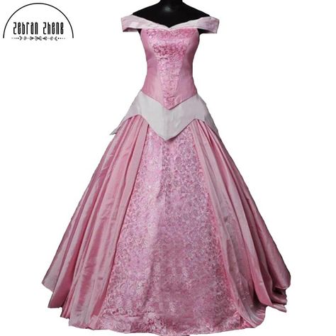 Aurora Cosplay, Disney Princess Gowns, Princess Aurora Costume, Sleeping Beauty Cosplay, Princess Aurora Dress, Aurora Princess, Aurora Costume, Pink Princess Dress, Sleeping Beauty Princess