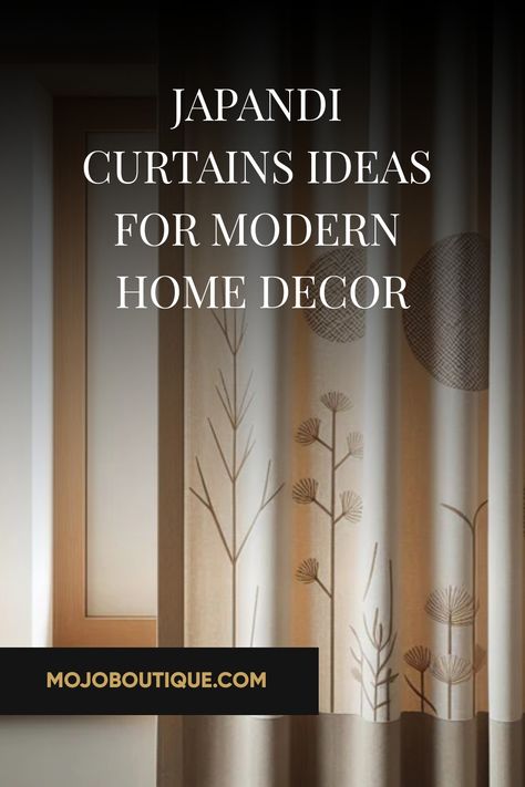 Explore our curated Japandi curtains ideas to blend Scandinavian functionality with Japanese minimalism in your modern home decor. Transform your space today! Japandi Curtain Ideas, Japandi Curtains, Scandinavian Curtains, Japanese Curtains, Japandi Interior Design, Curtains Ideas, Japandi Design, Japanese Minimalism, Japandi Interior