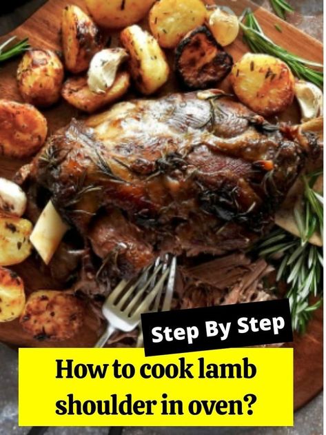 Lamb Shoulder Roast Recipes Ovens, How To Cook Lamb Shoulder, Lamb Shoulder Recipes Ovens, Lamb In Dutch Oven, Oven Roasted Lamb Shoulder, How To Cook Lamb Shoulder Chops, Lamb Shoulder Chops Recipes Oven, Lamb Shoulder Roast Recipes, Lamb Shoulder Chops Recipes