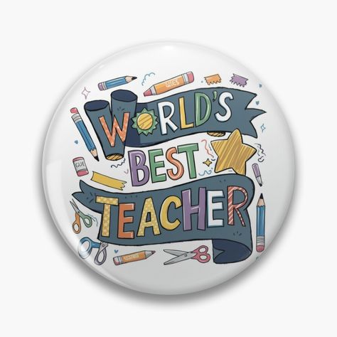 Get my art printed on awesome products. Support me at Redbubble #RBandME: https://www.redbubble.com/i/pin/Teacher-Appreciation-Gift-World-s-Best-Teacher-by-illustrique/161141485.NP9QY?asc=u Notice Board Decoration, Teachers Illustration, Notice Board, Board Decoration, Worlds Best, Teacher Appreciation Gift, Ipad Skin, Best Teacher, Glossier Stickers