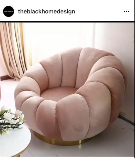 Round Couch, Nyc Bedroom, Pink Wonderland, Lazy Chair, Luxury Dining Chair, Round Sofa, Apartment Sofa, Single Sofa Chair, Lazy Sofa