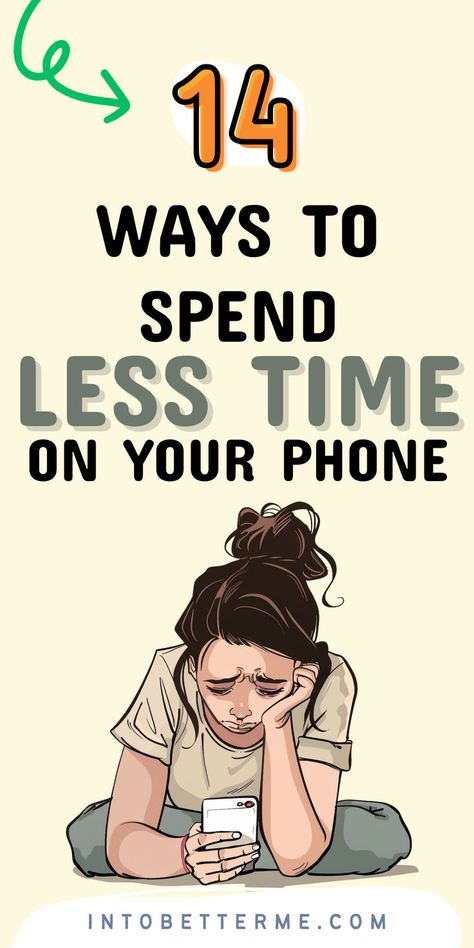 Embrace mindful living with our guide to spending less time on your phone. Explore 14 techniques to cultivate presence and create healthier screen habits. #Mindfulness #TechBalance #DigitalWellness How To Spend Less Time On Your Phone, Less Phone Time, Detox Tips, Stop Wasting Time, Digital Detox, Get Off Me, Daily Practices, Mindful Living, Fulfilling Life