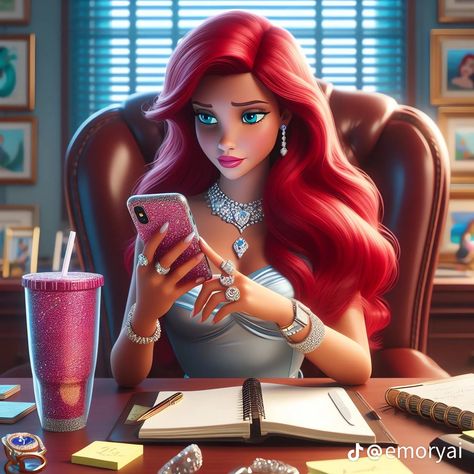 Dark Disney Princess Art, Emo Disney Princess, Emo Disney, Dark Disney Princess, Disney Swag, Goth Disney, Disney Princess Fan Art, All Disney Princesses, Dark Disney