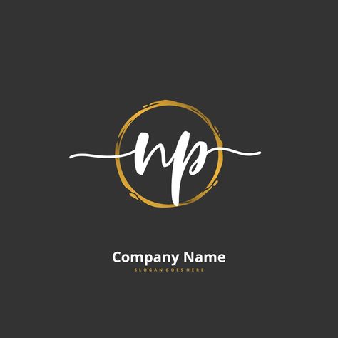 Np Logo, Signature Logo Design, Handwritten Logo, Dental Logo, Camera Logo, Wedding Luxury, Wedding Logos, Calligraphy Letters, Luxury Logo