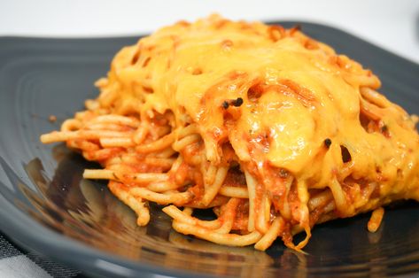 Leftover Spaghetti Bake - Grace Like Rain Blog