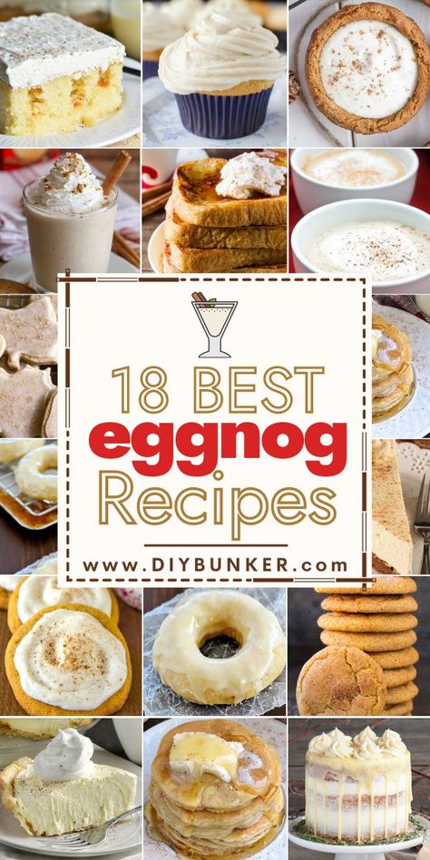 Eggnog Candy, Leftover Eggnog Recipes, What To Make With Eggnog, Eggnog Leftover Recipes, Things To Make With Eggnog, Leftover Eggnog, Cooking With Eggnog, What To Do With Leftover Eggnog, Recipes With Eggnog In It