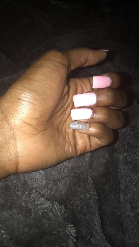 pink acrylic nails with glitter Pink Acrylic Nails With Glitter, Acrylic Nails With Glitter, Nails With Glitter, Glitter Nails Acrylic, Pink Acrylic, Pink Acrylics, Pink Acrylic Nails, Glitter Nails, Acrylic Nails