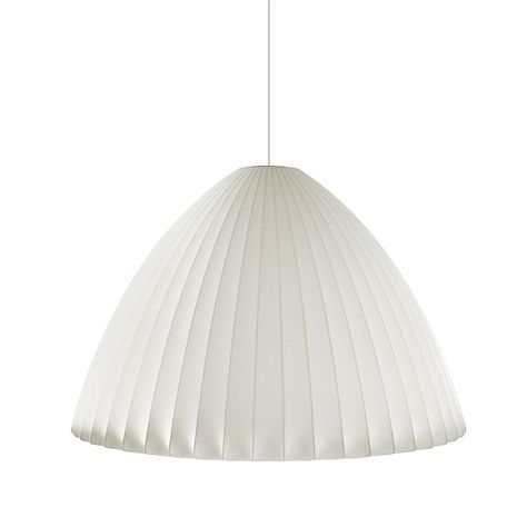 Nelson Bubble Saucer Suspension - Herman Miller | Pendant Lights - USA & Canada Nelson Bubble, Large Lamp Shade, Bubble Umbrella, Contemporary Lounge Chair, Large Lamp, Scandinavian Furniture Design, Nelson Bubble Lamp, Minimalist Lighting, Bubble Lamps