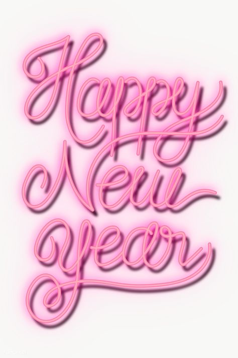 Happy New Year 2024 Pink, Pink New Years Wallpaper, Pink New Year Wallpaper, Pink Happy New Year, Baker Aesthetic, Year Wallpaper, Happy New Year Wallpaper, Graphic Design Cards, Pink Images