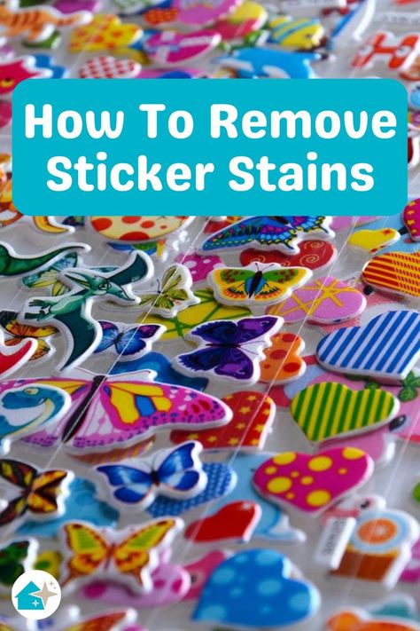 How To Remove Sticker Stain From Washable Fabrics Sticker Removal, Spot On, Step Guide, Something To Do, Step By Step, Stain, Tools, Fabric, Clothes