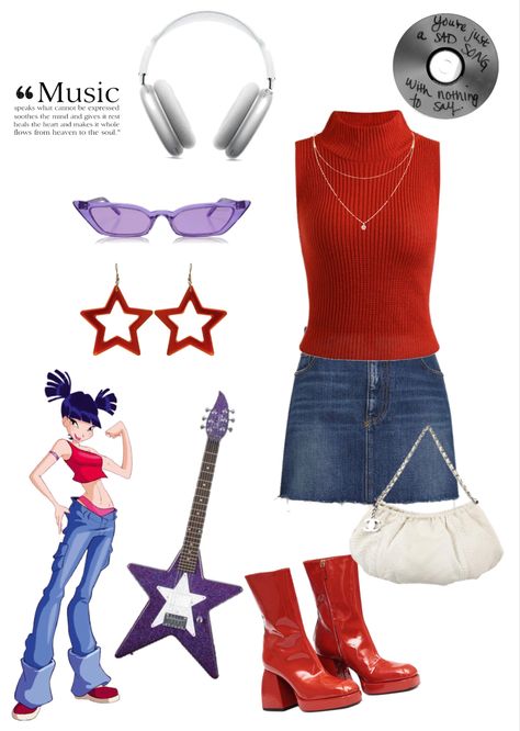 #outfits #musawinxclub #aesthetic #winxclub Outfit Inspirations, Polyvore Image, Polyvore