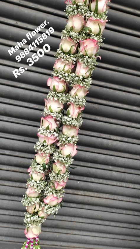 maha flower. chennai 9884115819 Pulla Dandalu For Marriage, Pula Dandalu For Wedding, Dandalu For Wedding, Flower Garland Wedding, Flower Garland, Garland Wedding, Flower Garlands, Chennai, Flowers