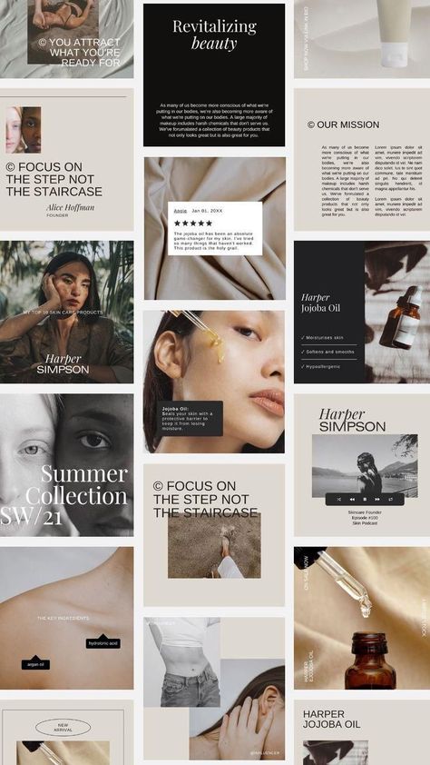 Linked In Cover Design, Social Media Design Inspiration Layout, Social Media Feed Design, Social Media Content Design, Media Branding Design, Skincare Social Media, Aesthetic Surgery, Social Graphics, Instagram Design Layout