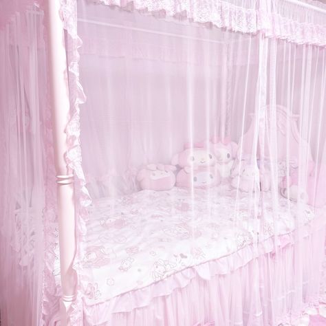 Pink Princess Room, Kawaii Room Ideas, Pink Bedroom For Girls, Room Hacks, Princess Room, Girly Room, Cute Bedroom Decor, Cute Room Ideas, Pretty Room